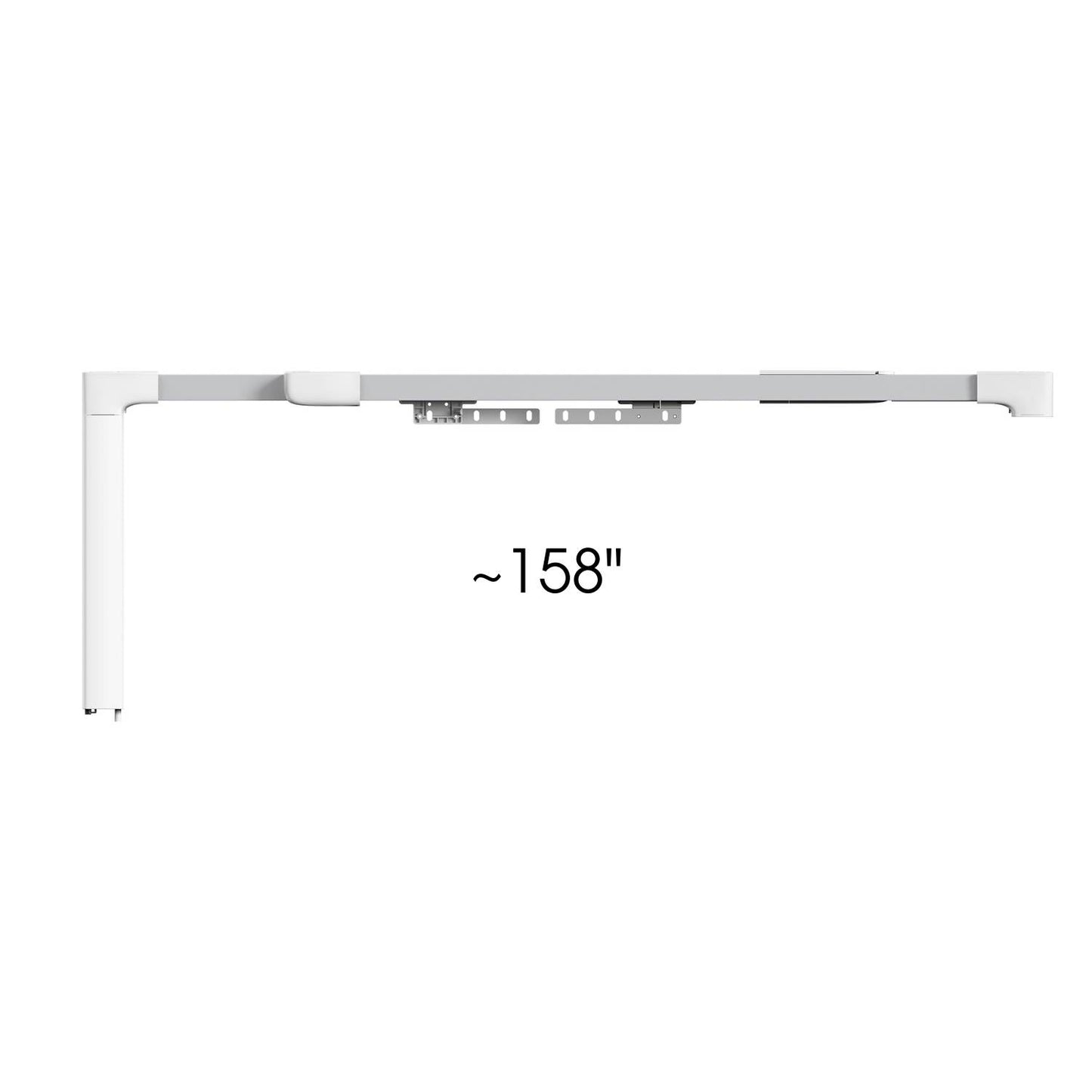 Extendable Curtain Track System, Up To 157.5"/4m